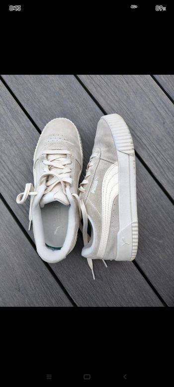 Baskets en daim Puma