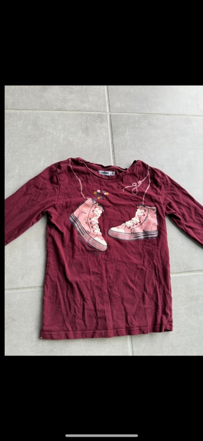 Tee shirt manches longues 8 ans - photo numéro 2