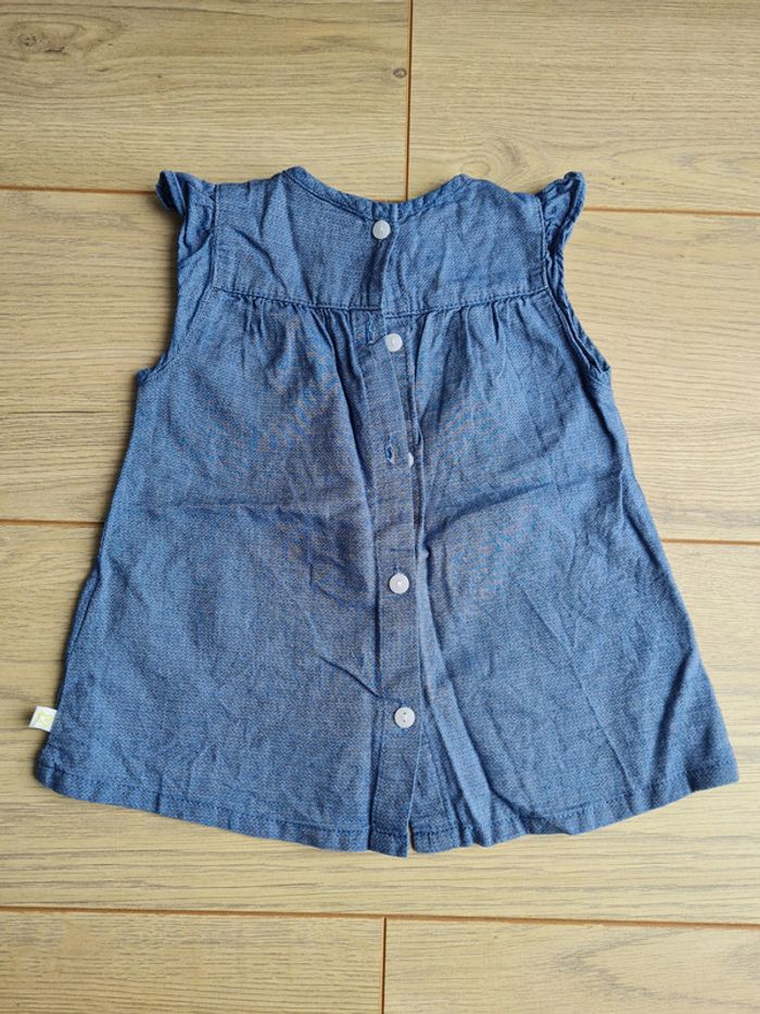 Robe bleu 6 mois - photo numéro 3