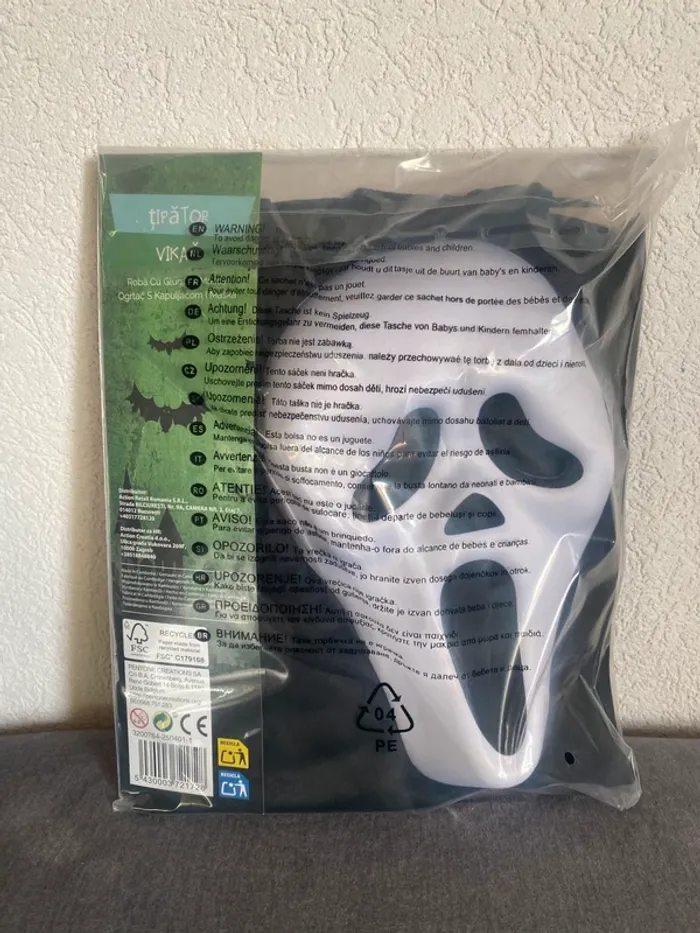 Déguisement Screamer Halloween + masque – Neuf - photo numéro 4