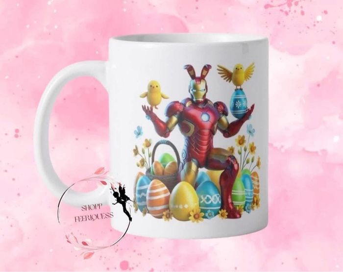 Iron man Pâques - Mug 325ml