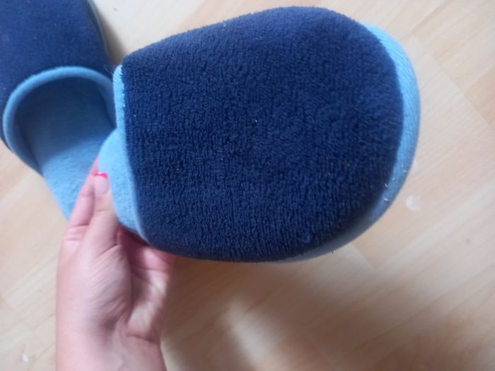 Pantouffle bleu très bon état bleu taille 36 - photo numéro 4