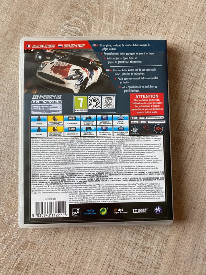 Jeu PS4 need for speed rivals - photo numéro 2