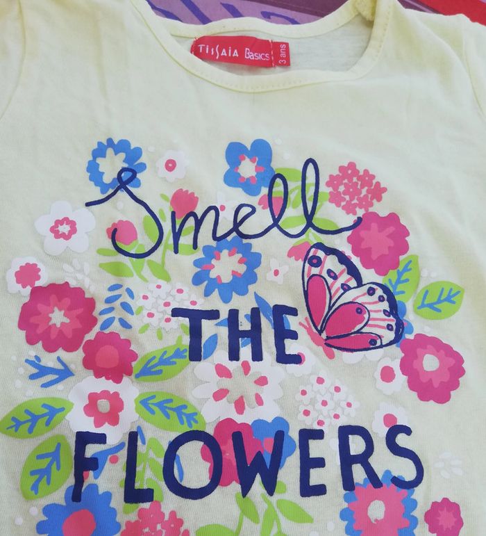 Lot de 2 tee-shirt manches courtes 3 ans - photo numéro 3