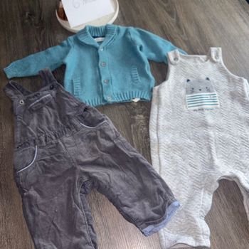 Lot vêtement 6 moi bébé garçon