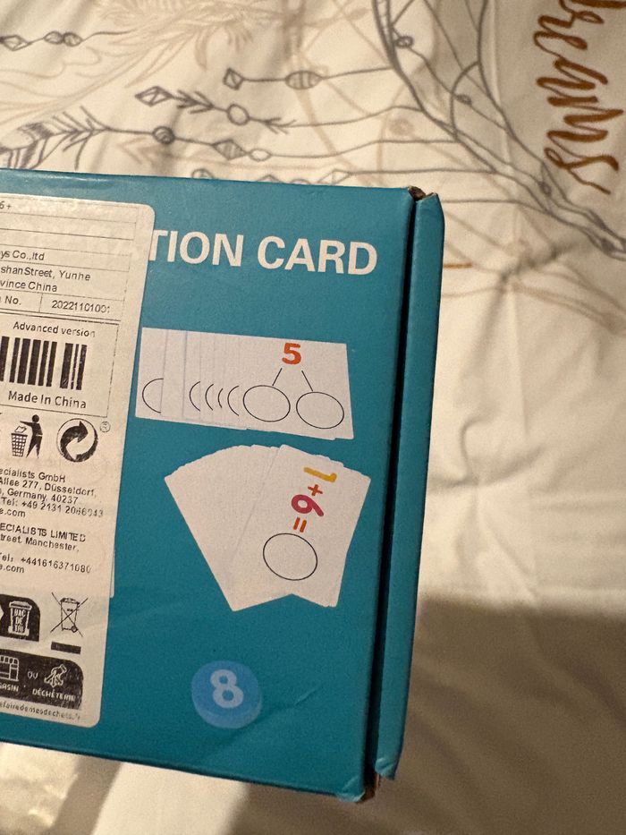Petit jeu sur les additions et soustractions cartes + jetons - photo numéro 3