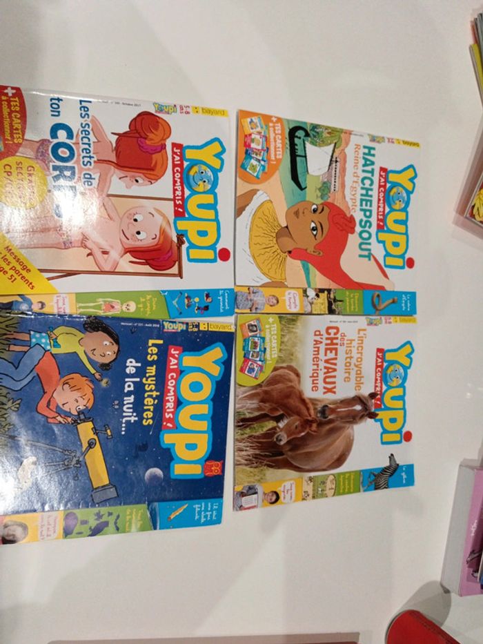 Lot 4 livres youpi 5 8 ans