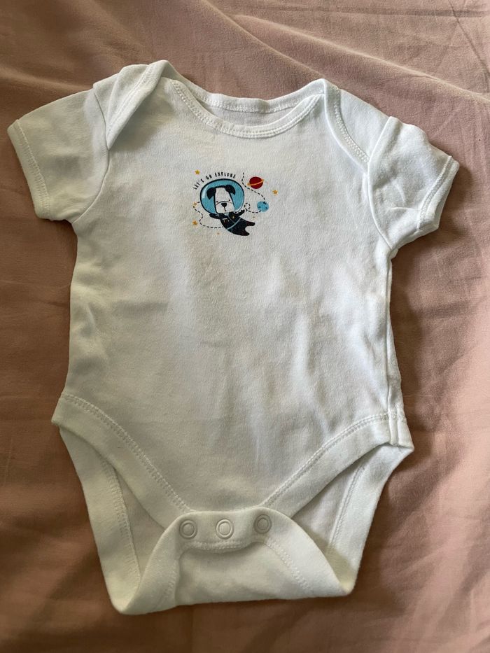 7 bodies manches courtes 1 mois - photo numéro 5