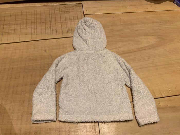Veste zipée blanche Tissaia 5 ans - photo numéro 7