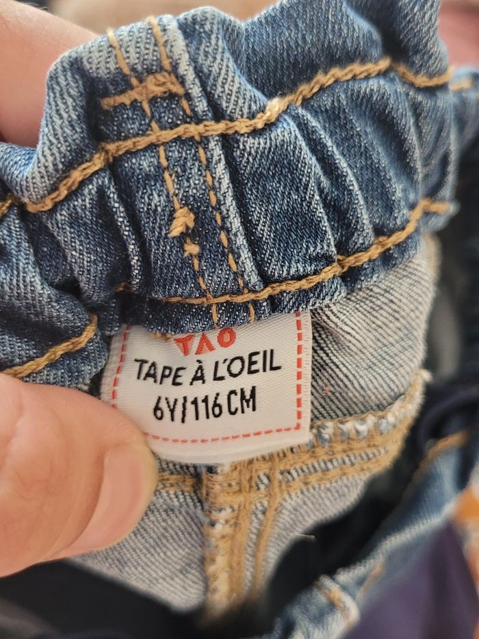 Jupe en jeans tape à l'œil - photo numéro 2