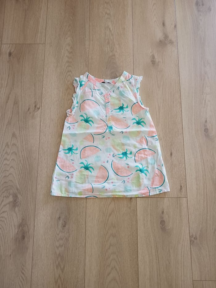 Chemise sans manche Tex 8 ans