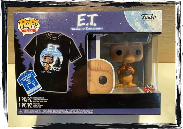 Funko pop e.t / pop + t-shirt