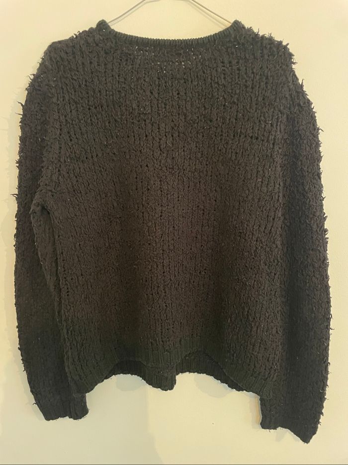 Pull à grosses mailles - photo numéro 2