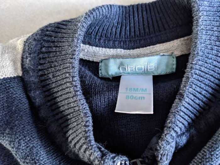 Gilet Obaïbi 18 mois - photo numéro 4
