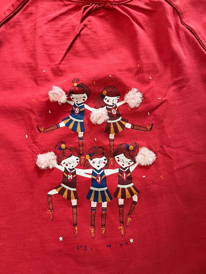 Tee-shirt fille Sergent Major 9 ans manches longues - photo numéro 2