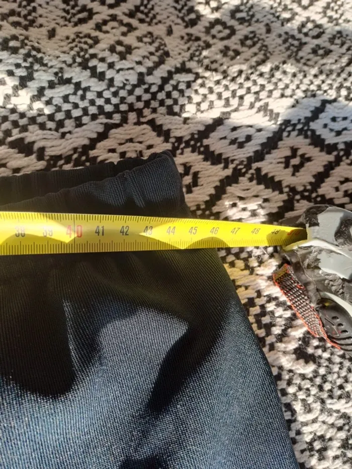 Pantalon femme tbe habillé tissu côtelé étiquette coupée 46 - photo numéro 8