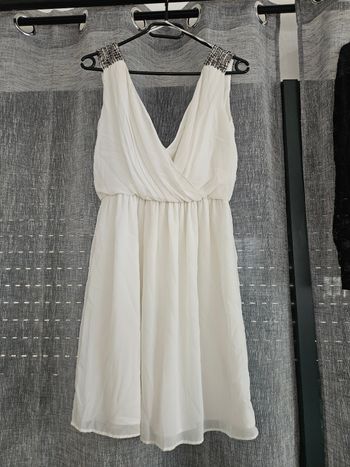 Robe blanche zara