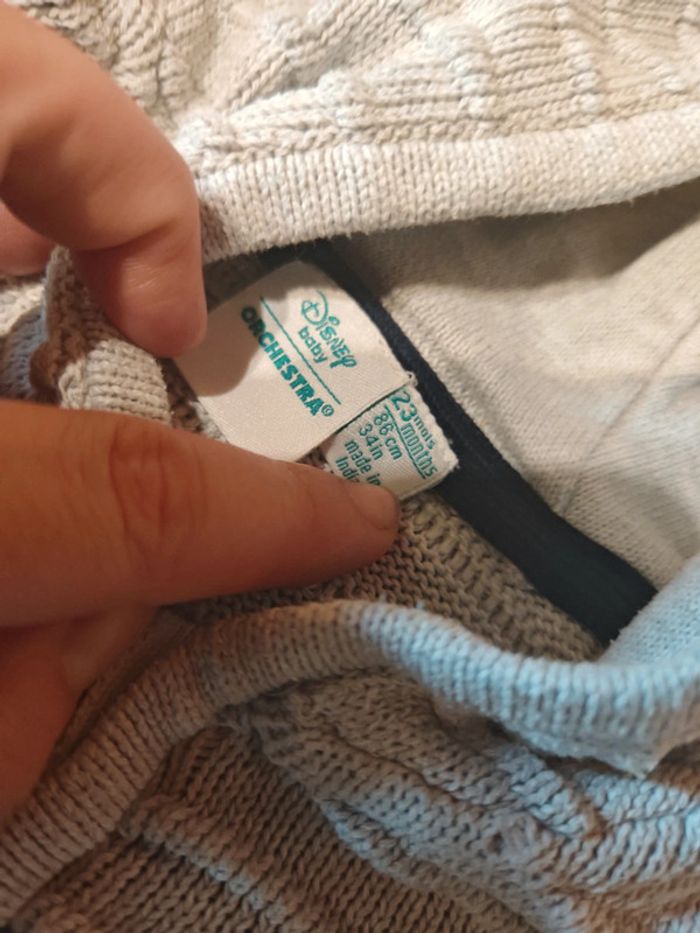 Gilet Mickey Disney taille 23 mois - photo numéro 3