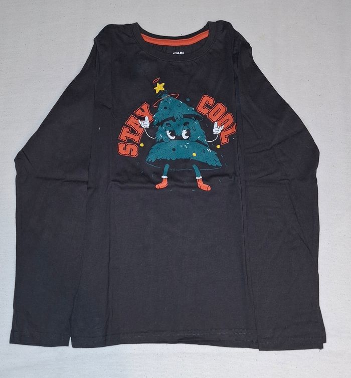 Tee-Shirt noël ML garçon 12 ans