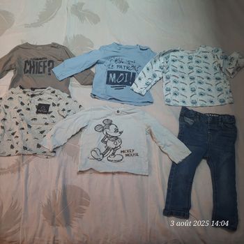 Lot vêtements garçon 2 ans