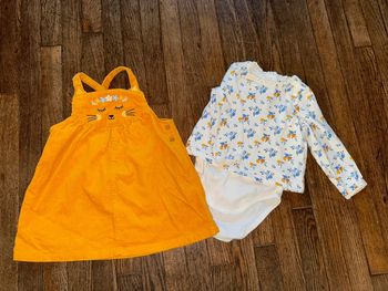 Robe et body sergent major  24 mois