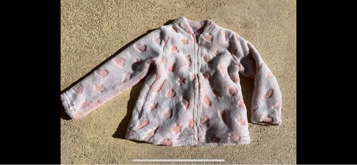 Gilet polaire doudou grain de blé