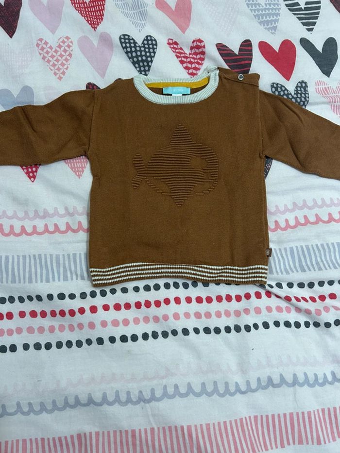 Pull marron