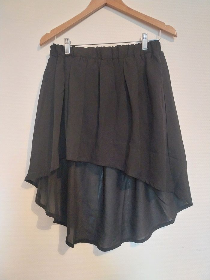 🍂Jupe à voilage asymétrique CALLIOPE Taille M🍂