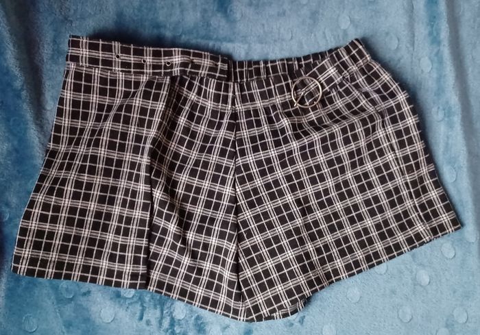 Jupe short à carreaux - photo numéro 2