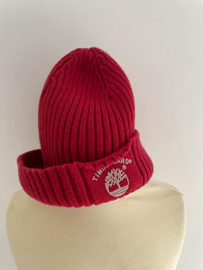 Bonnet rouge Timberland - photo numéro 8