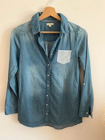 Chemise en jean Vertbaudet