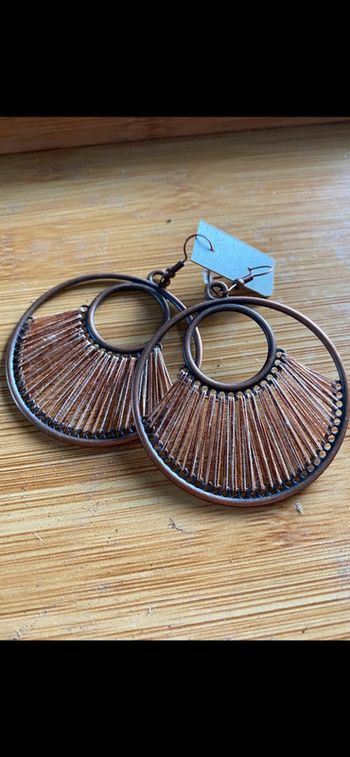 Magnifiques boucles d’oreilles bohèmes