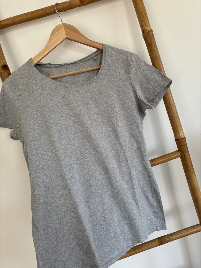 t-shirt gris yessica taille M - photo numéro 5