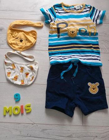 Tenue Winnie l'ourson 9 mois