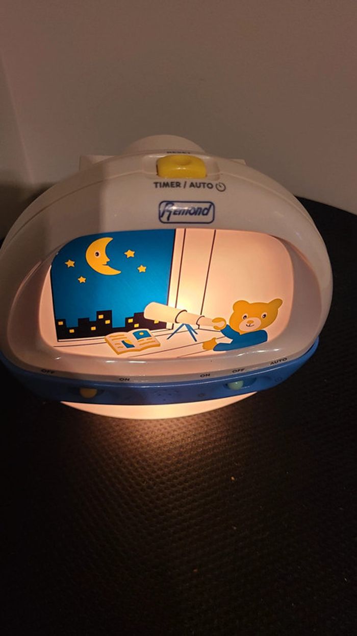 Veilleuse musicale pour berceau Ours Astronome raymond - photo numéro 2