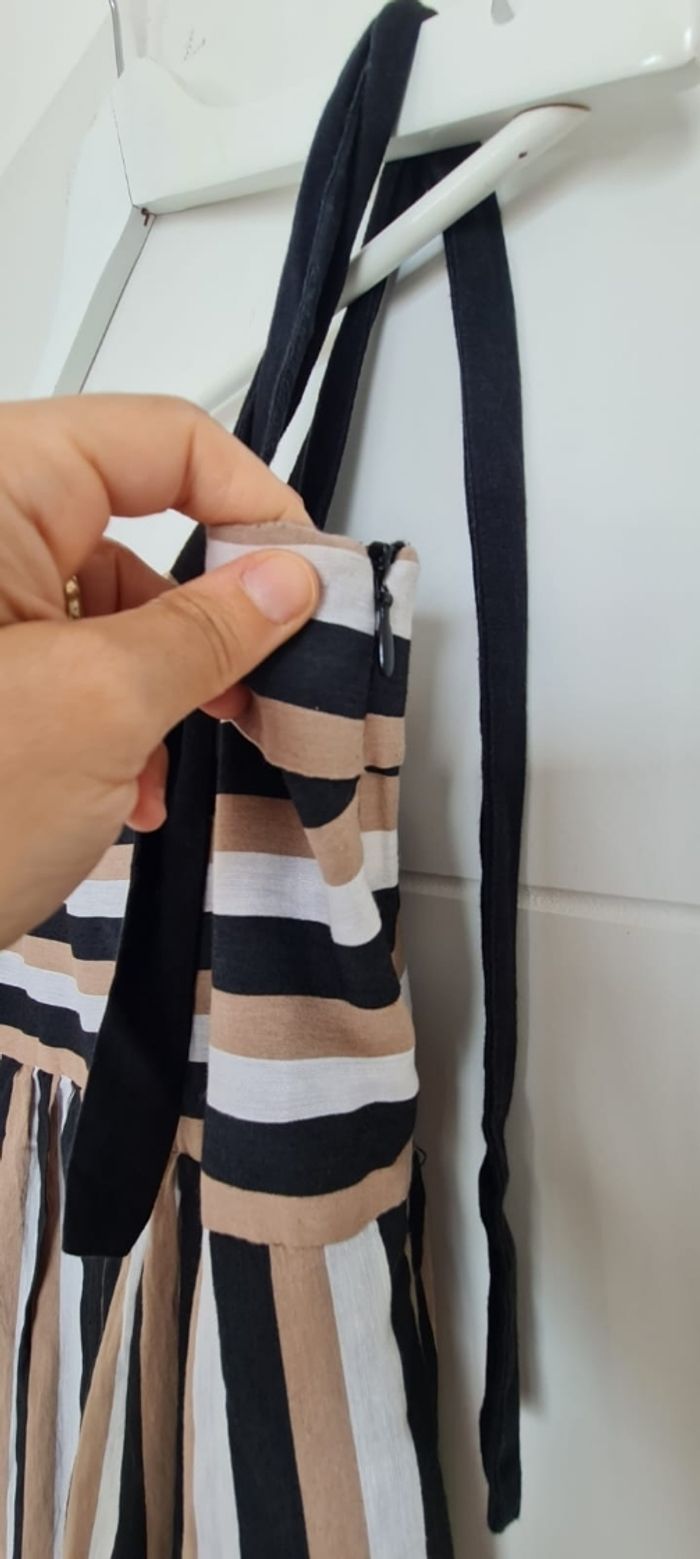 Robe à rayures Zara - photo numéro 4
