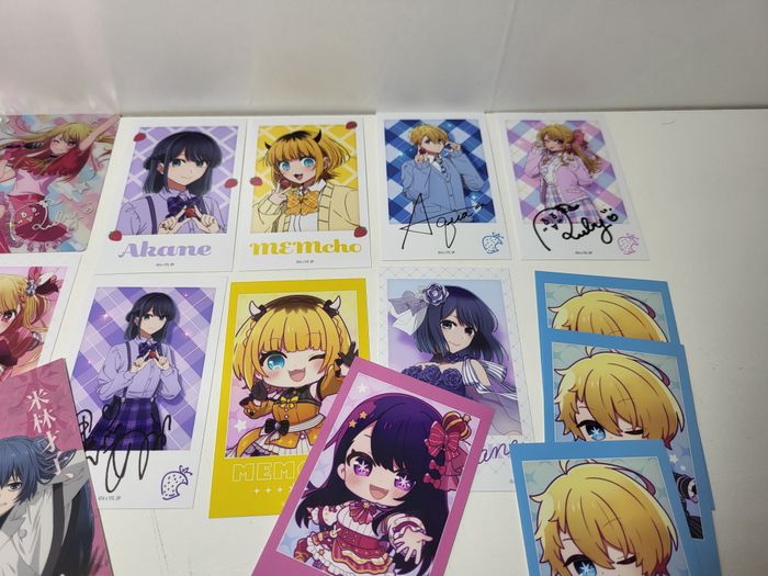lot de 15 cartes wafer series + 13 Cartes Bromide Oshi No Ko wafer Series - photo numéro 6