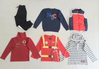 Lot 6 vêtements garçon 8 ans SM, TAO