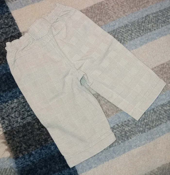Pantalon en toile fille 9 mois sergent major - photo numéro 3