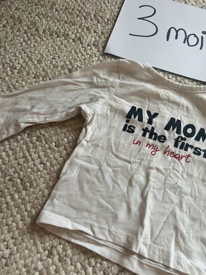 TEE shirt manche longue 3 mois - photo numéro 2