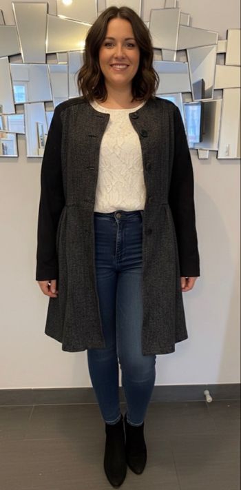 Manteau veste longue H&M taille 44