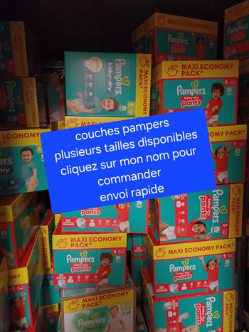 Couches Pampers
