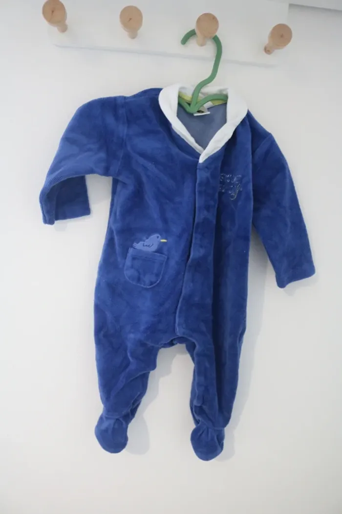 Lot pyjamas hiver garçon 3 mois - photo numéro 2