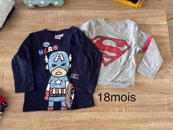 T-shirt manche longue 18 mois