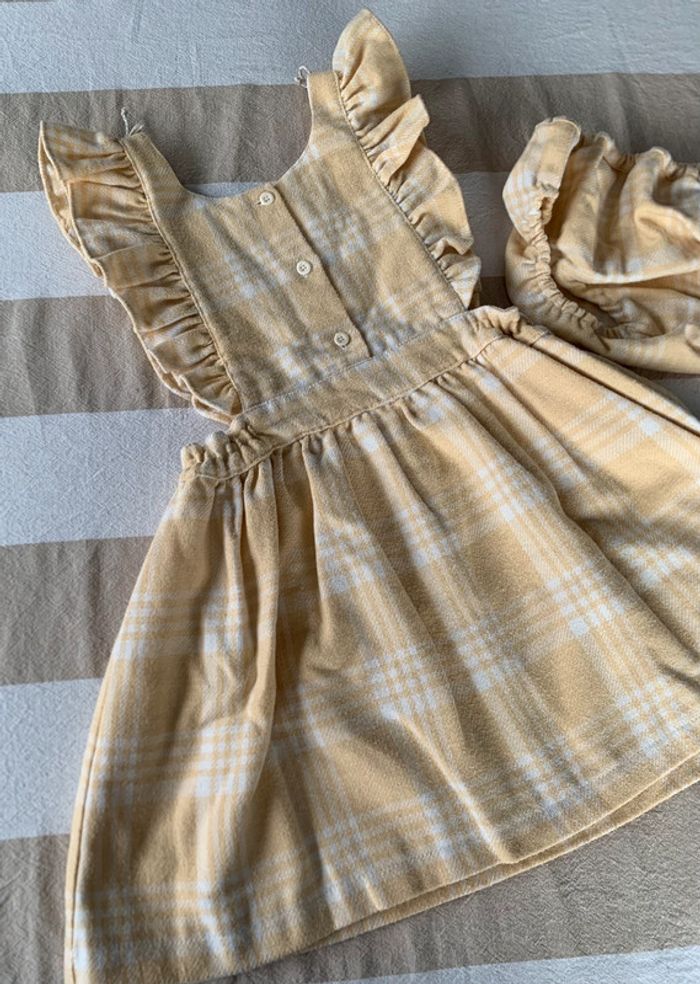 Robe tablier Tartan Mi Canesu - photo numéro 6