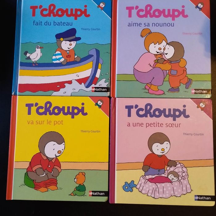 Lot livres enfant Nathan T'choupi
