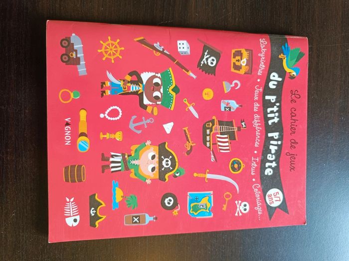 Cahier d'activités LE CAHIER DE JEUX DU P'TIT PIRATE - photo numéro 1
