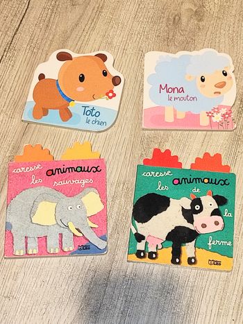 Lot de 4 livres bébé