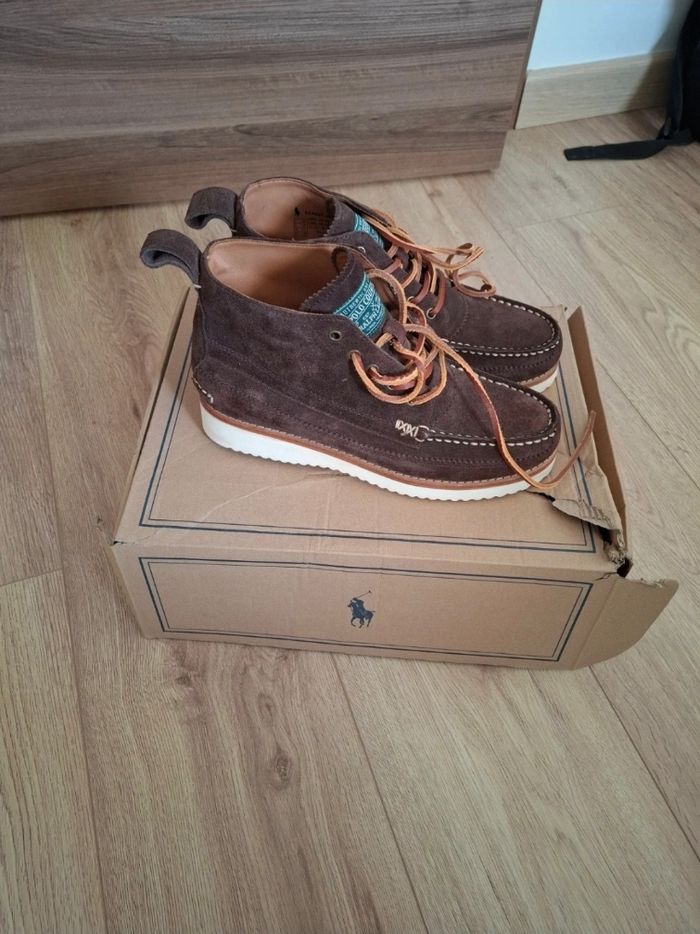 Chaussures cuir Ralph Lauren - photo numéro 2