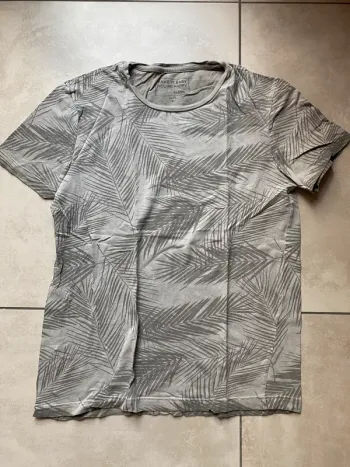 T shirt à motif gris Jules M
